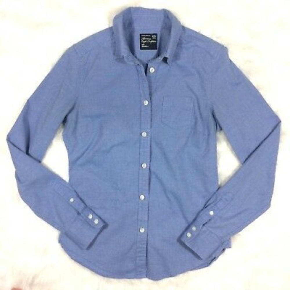 NEW American Eagle Women’s Fav Fit Collared Shirt